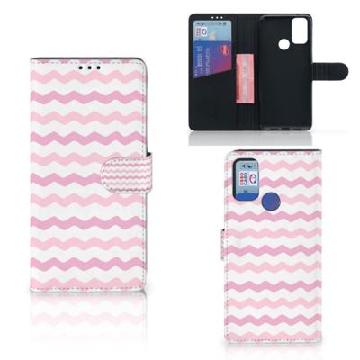 Alcatel 1S (2021) | Telefoon Hoesje | Waves Roze