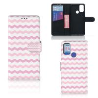 Alcatel 1S (2021) | Telefoon Hoesje | Waves Roze