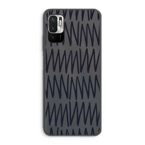Marrakech Zigzag: Xiaomi Redmi Note 10 5G Transparant Hoesje