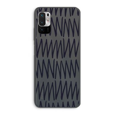 Marrakech Zigzag: Xiaomi Redmi Note 10 5G Transparant Hoesje