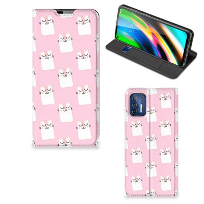 Motorola Moto G9 Plus | Hoesje maken | Sleeping Cats