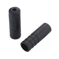 JAGWIRE End caps open - 3mm dropper - plastic (100pcs) - black