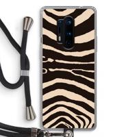 Arizona Zebra: OnePlus 8 Pro Transparant Hoesje met koord