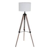 Steinhauer Tripod schemerlampTriek witte kap - 7176ZW