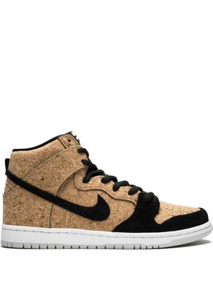 Nike baskets Dunk High Premium SB - Marron
