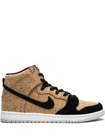 Nike baskets Dunk High Premium SB - Marron