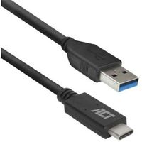 ACT USB 3.2 Gen1 aansluitkabel A male - C male 1 meter - thumbnail