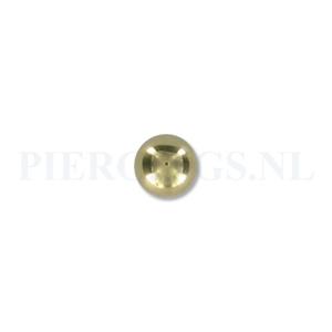 Balletje 1.6 mm goud 14 karaat 4 mm