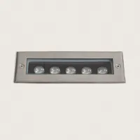 Grondspot led rechthoek 5W led warm wit 3000K 230V