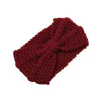 Winter gebreide hoofdband tulband vrouwen haak Bow breed stretch Hairband Zandana (wijn) Winter gebreide hoofdband tulband vrouwen haak Bow breed stretch Hairband Zandana (wijn)