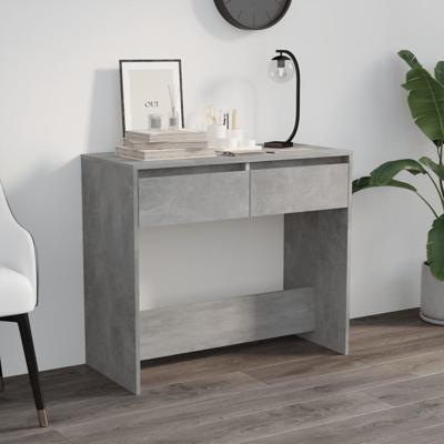 Wandtafel 89x41x76,5 cm staal betongrijs