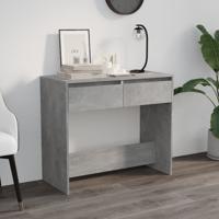 Wandtafel 89x41x76,5 cm staal betongrijs