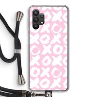 XOXO: Samsung Galaxy A32 5G Transparant Hoesje met koord