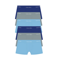 Calvin Klein 6-pack boxershorts brief - marine/paars/grijs - thumbnail