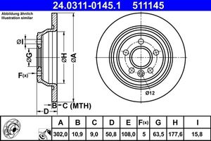 Powerdisc Remschijf 24031101451