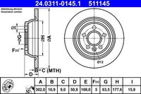 Powerdisc Remschijf 24031101451