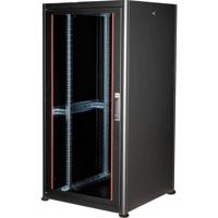 ROLINE 19-inch netwerkkast Basic 32 U, 800x800 BxD Glazen deur zwart
