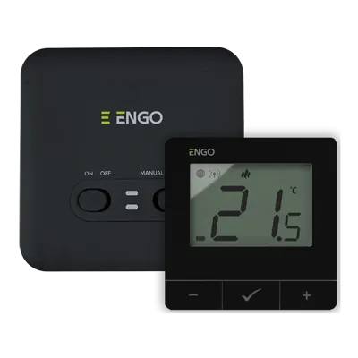 ENGO E20i-B - Internet-thermostaat, Draadloos, Wi-Fi Zwart