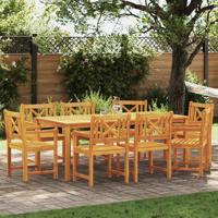 Tuinstoel 8 pcs Bruin 56 x 56 x 90 cm Massief acaciahout