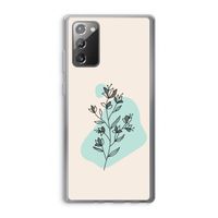 Violets are blue: Samsung Galaxy Note 20 / Note 20 5G Transparant Hoesje Violets are blue: Samsung Galaxy Note 20 / Note 20 5G Transparant Hoesje