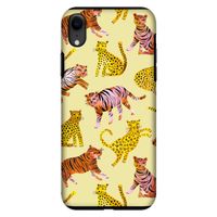 Cute Tigers and Leopards: iPhone XR Tough Case