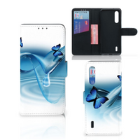 Xiaomi Mi 9 Lite Telefoonhoesje met Pasjes Vlinders - thumbnail