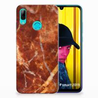 Huawei P Smart 2019 | TPU | Siliconen hoesje | Marmer Bruin