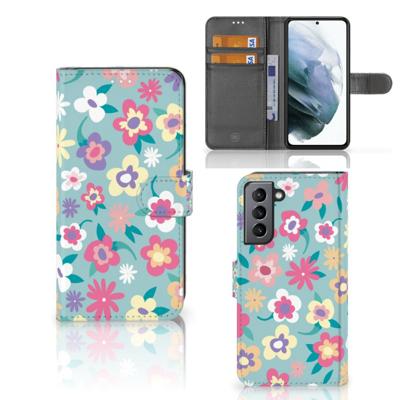 Samsung Galaxy S21 FE Hoesje Flower Power