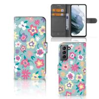 Samsung Galaxy S21 FE Hoesje Flower Power