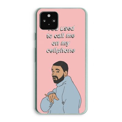 Hotline bling: Google Pixel 5a 5G Transparant Hoesje