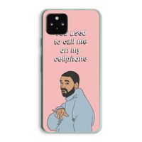 Hotline bling: Google Pixel 5a 5G Transparant Hoesje