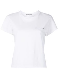 Alexander Wang t-shirt à logo imprimé - Blanc