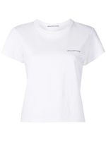 Alexander Wang t-shirt à logo imprimé - Blanc