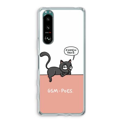 GSM poes: Sony Xperia 5 III Transparant Hoesje