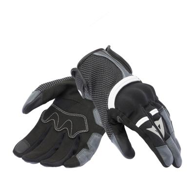 DAINESE Namib, Motorhandschoenen zomer, Zwart Grijs