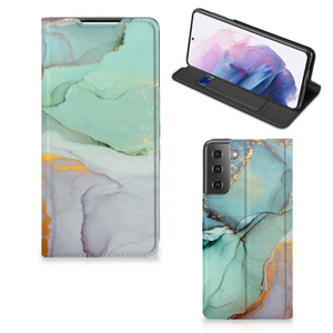 Bookcase voor Samsung Galaxy S21 Plus Watercolor Mix