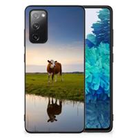 Samsung Galaxy S20 FE Dierenprint Telefoonhoesje Koe
