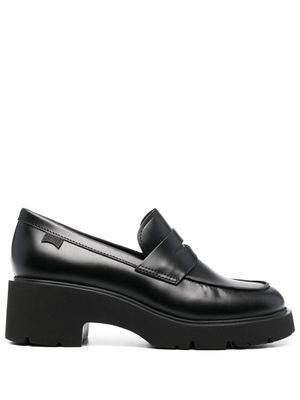 Camper mocassins à design à enfiler - Noir