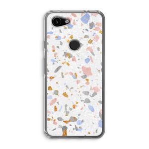Terrazzo N°8: Google Pixel 3a Transparant Hoesje