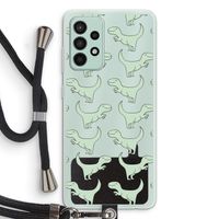 Dinos: Samsung Galaxy A52s 5G Transparant Hoesje met koord