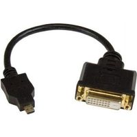 StarTech.com Micro HDMI-naar-DVI-D-adapter - M/F - 20 cm - thumbnail