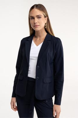 Clean blazer - dark blue - 94806