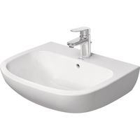 Duravit D-code wastafel 60 cm wit 23106000002 - thumbnail