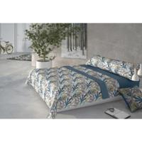 Beddengoedset Pierre Cardin CORALINA LILI Blauw Bed van 150