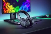 RAZER Kraken X Lite Over Ear headset Gamen Kabel Stereo Zwart Volumeregeling - thumbnail