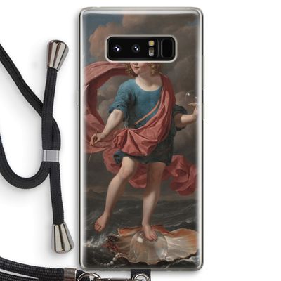 Soap Bubbles: Samsung Galaxy Note 8 Transparant Hoesje met koord
