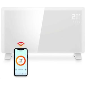 Gologi Elektrische Kachel - Verwarming - Convectorkachel thermostaat - App/touch bediening - Tot 25m2 - 2000W