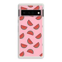 Watermeloen: Google Pixel 6 Pro Transparant Hoesje