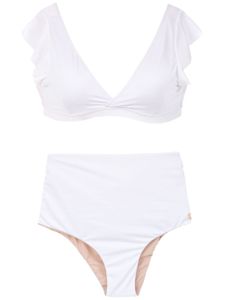 Brigitte bikini classique - Blanc