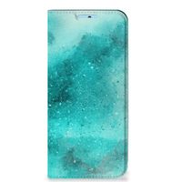 Bookcase Xiaomi Redmi Note 11/11S Painting Blue - thumbnail